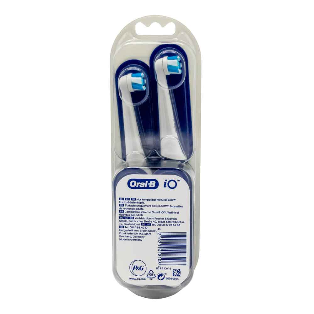 Braun Oral-B iO Ultimative Reinigung 6er Aufsteckbürsten, white Braun Oral-B iO Ultimative Reinigung 6er Aufsteckbürsten, white